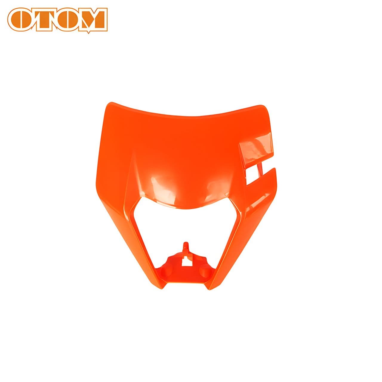 Маска фары щиток оранжевая 17-23 KTM OTOM
