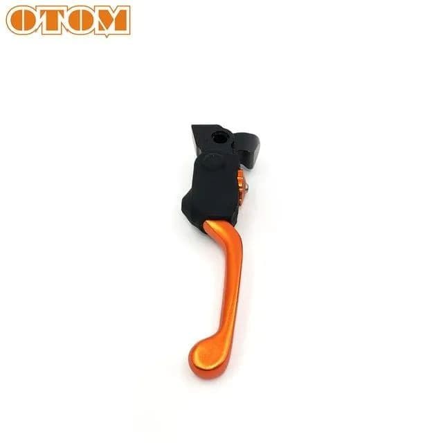 Ручка сцепления неломайка на мотоцикл BREMBO KTM HUSQVARNA GAS GAS BETA 06-24 оранжевая OTOM